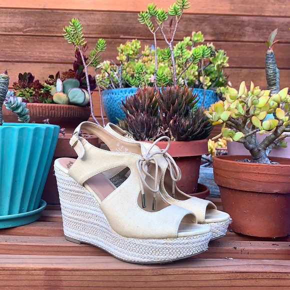 Fergalicious Shoes - Fergie Canvas Wedges
